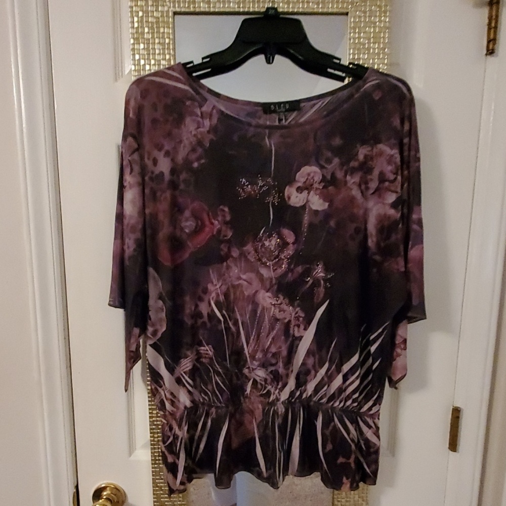 🆕️ BLEU 1X top Purple/ Mauve Size 1X